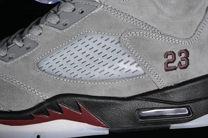 All categories Air Jordan Jordan series basketball shoes Air Jordan 5 A Ma Maniére x Air Jordan 5 "Light Bone" AJ5 Joe 5 white gray FD1330-006